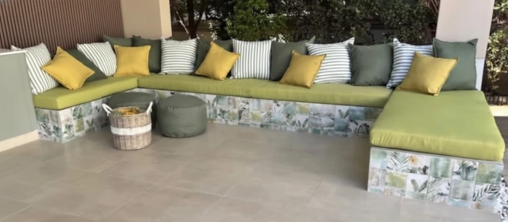 Long Outdoor Couch