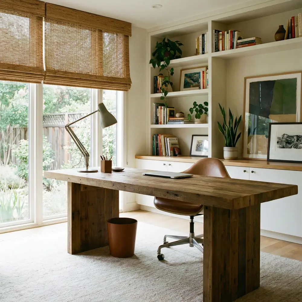 Bright Home Office Space